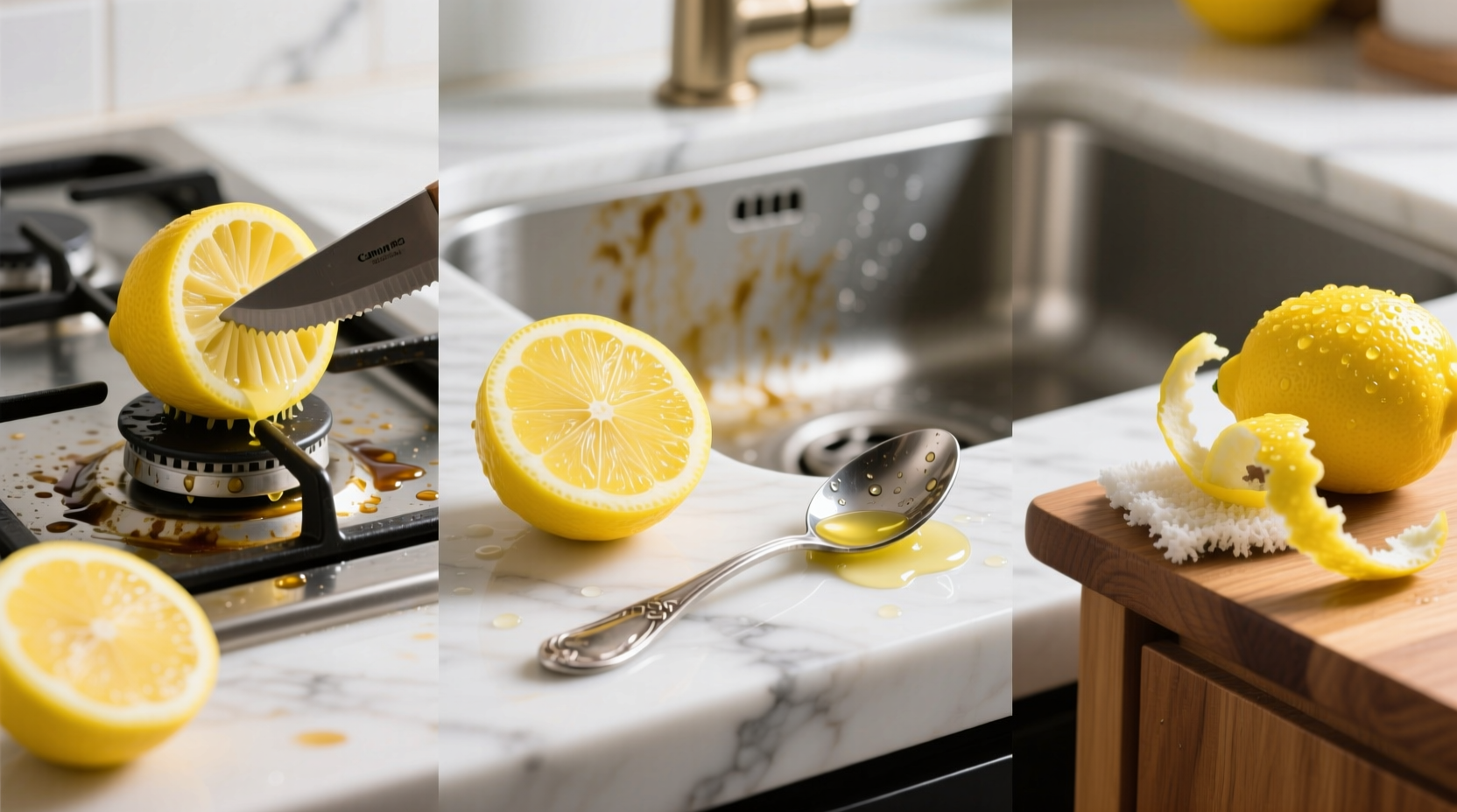 ways to clean with lemon