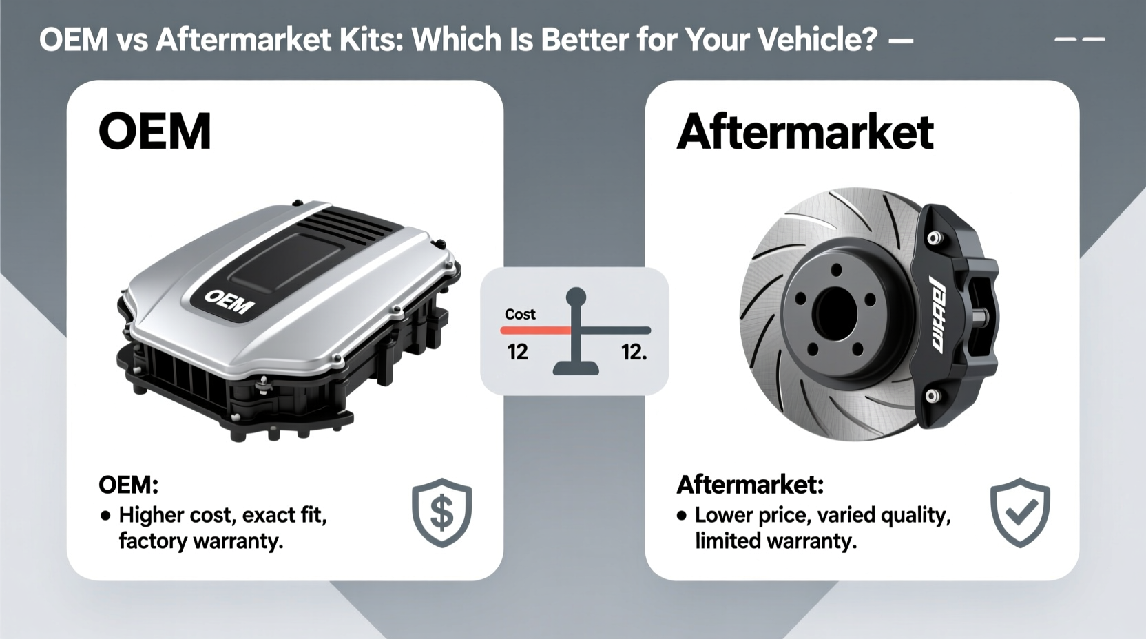 oem vs aftermarket kits
