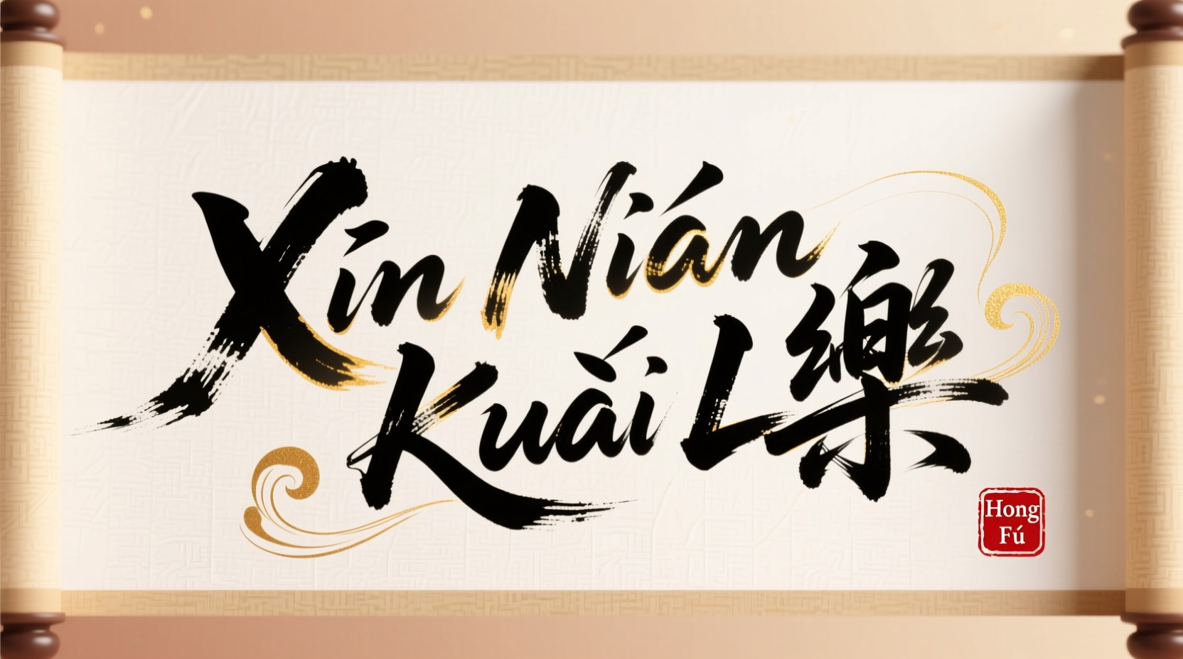 how to spell happy new year in mandarin