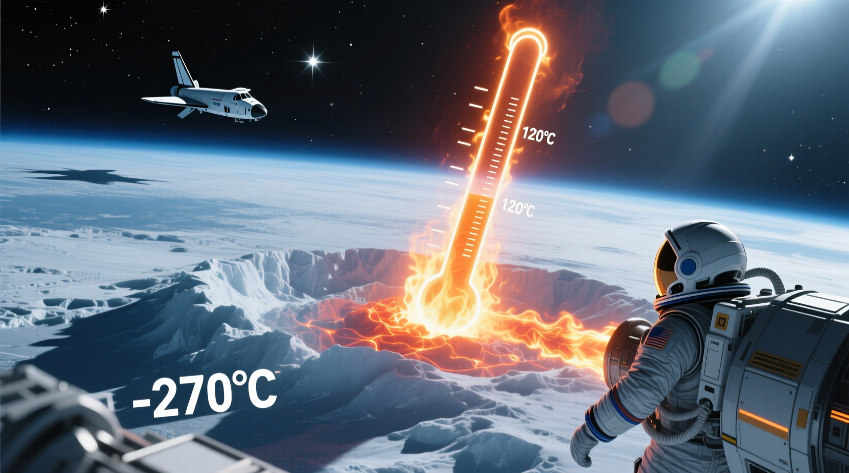 why is space so cold understanding space temperature