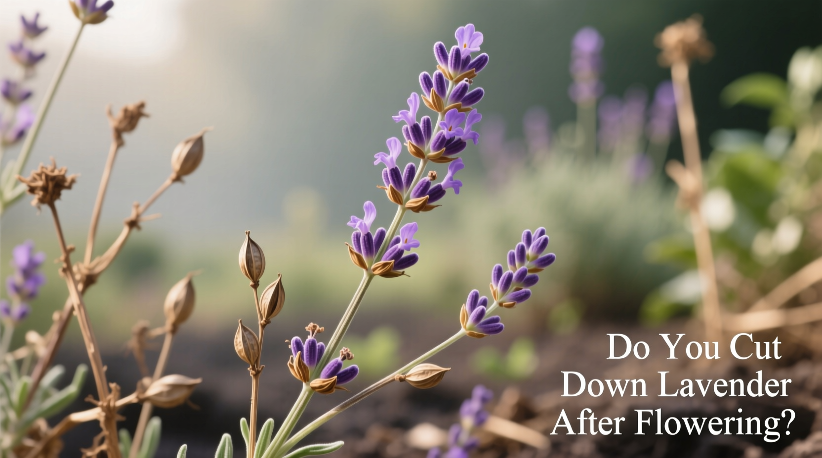Do You Cut Down Lavender After Flowering?