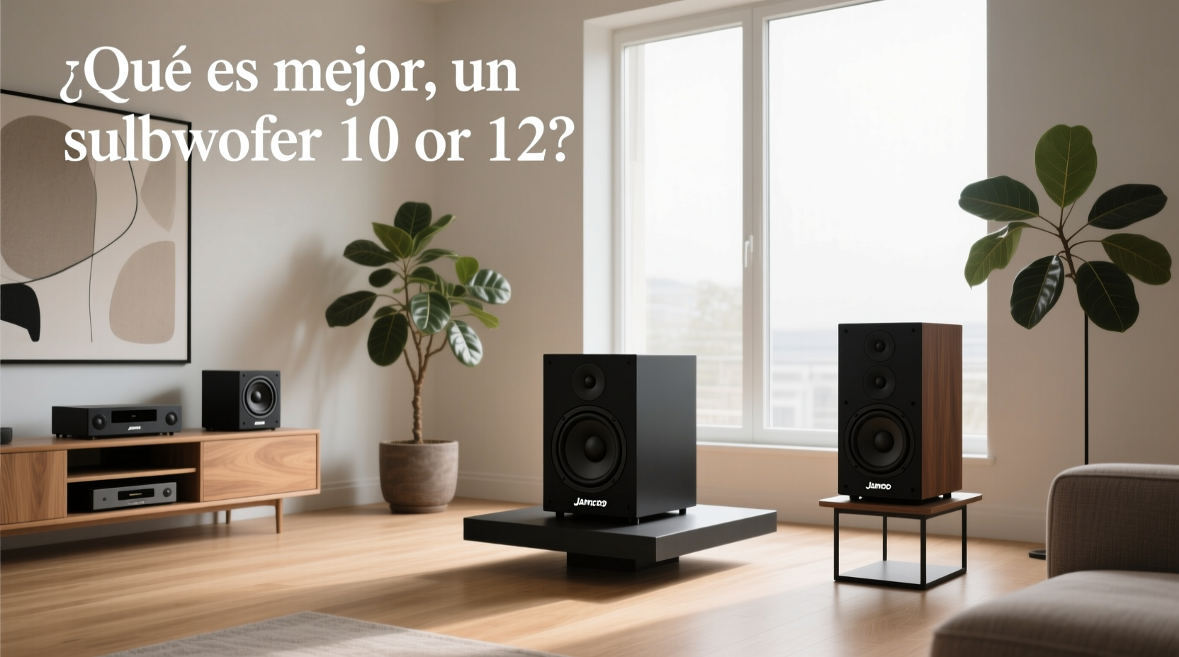10 vs 12 inch subwoofer which fits your space sound 