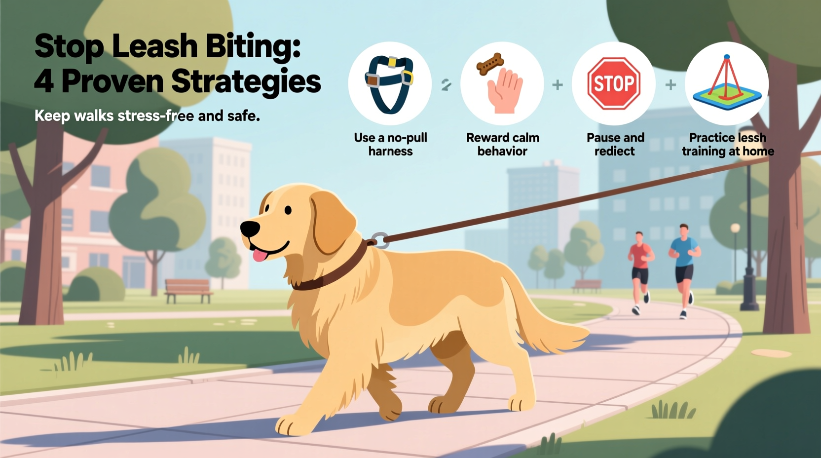 effective strategies to prevent your dog from biting the leash during walks 6