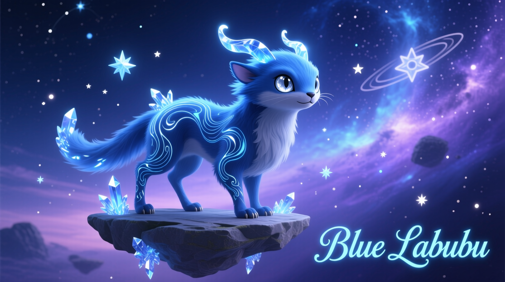 what is the blue labubu name