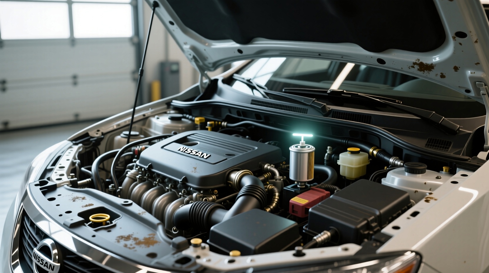How to Find the Nissan Almera Fuel Filter Location by Model Year