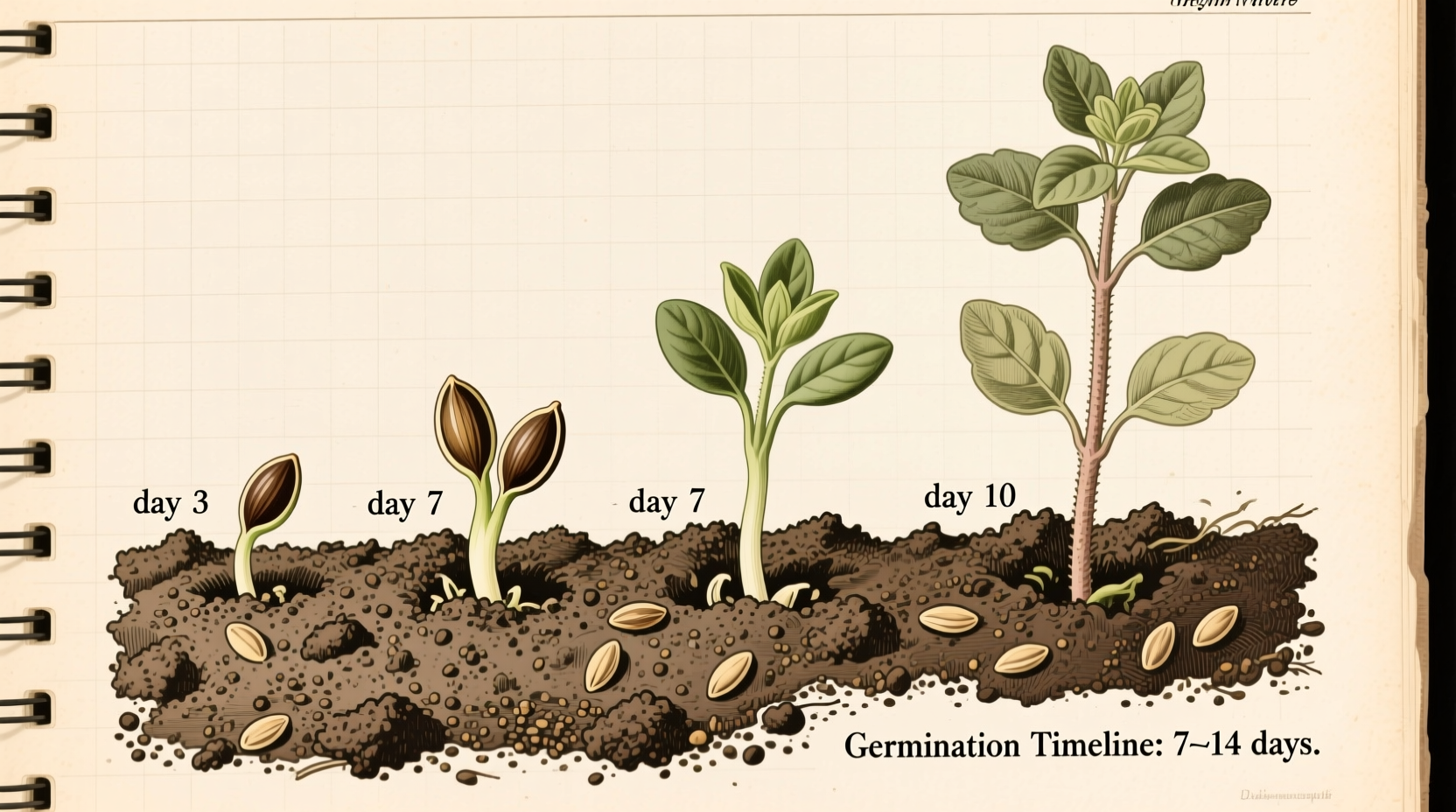 how long does oregano take to germinate