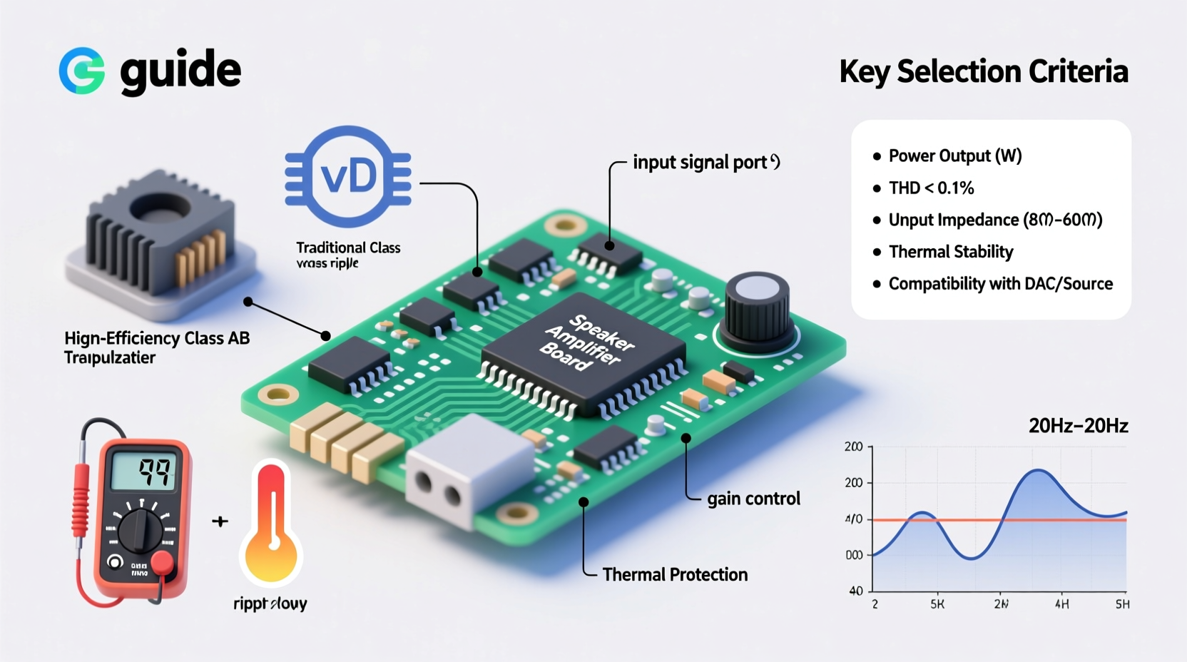 speaker amplifier board
