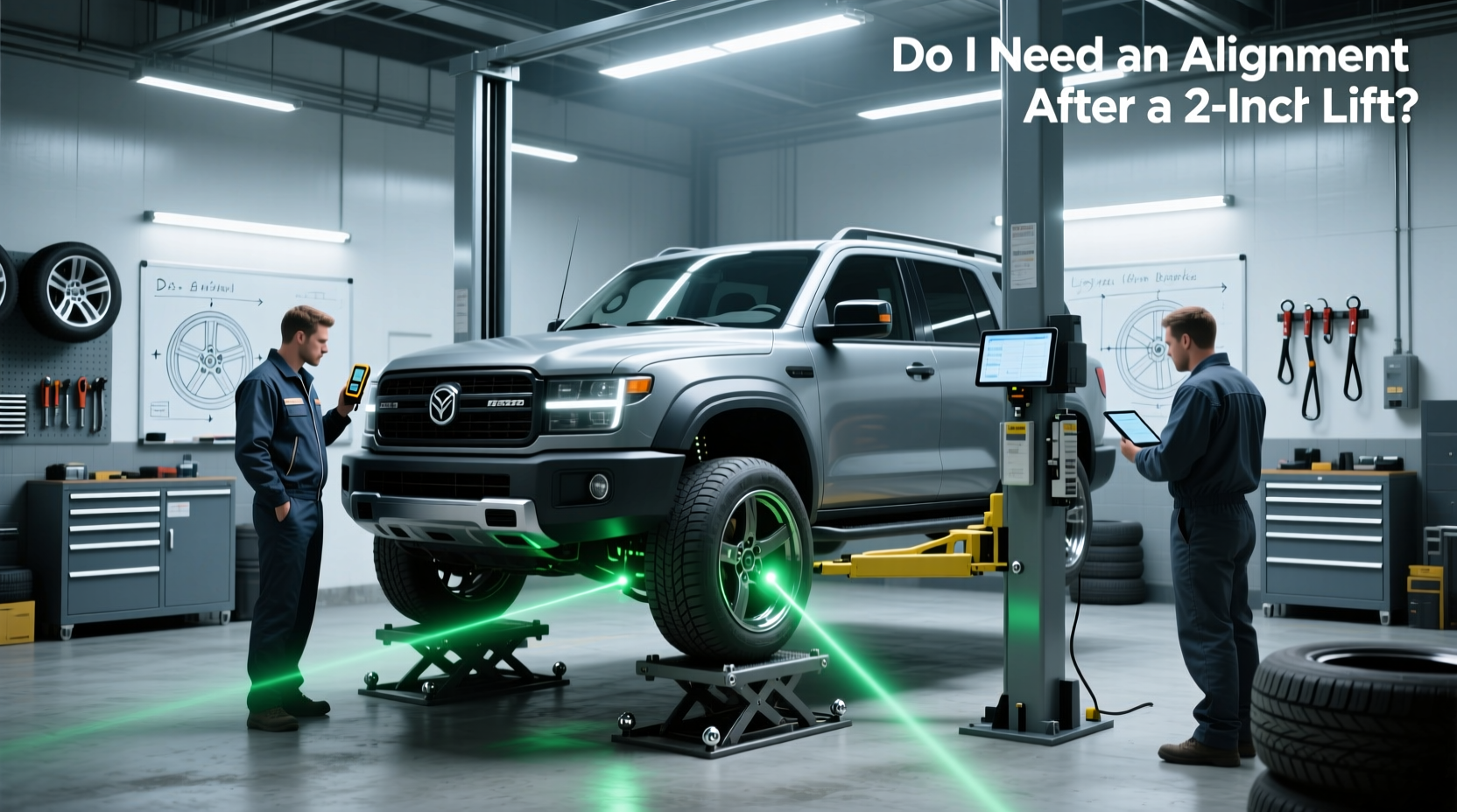 How to Choose 2 Post Lift Wheel Alignment: Do I Need an Alignment After a 2 Inch Lift?