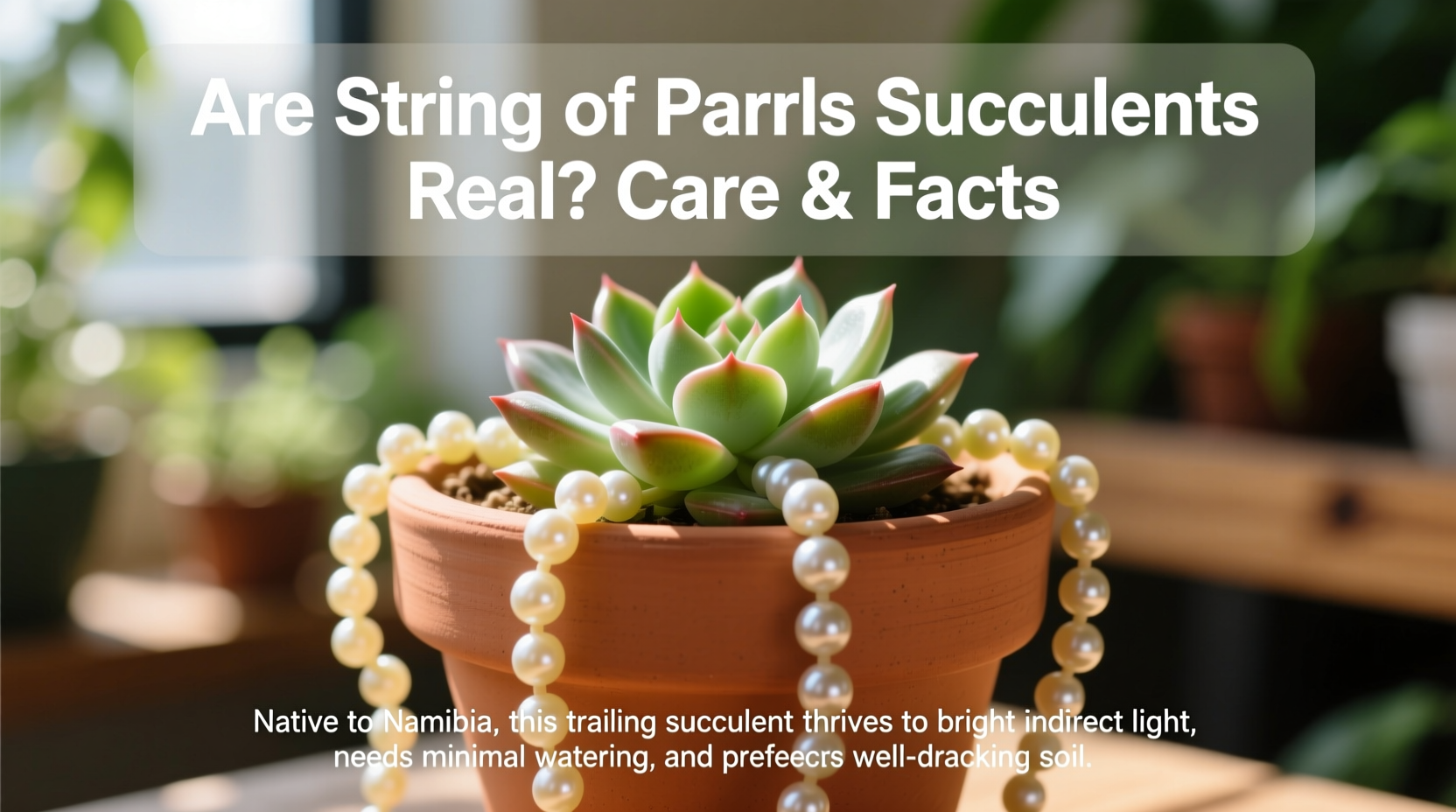 are string of pearls succulents