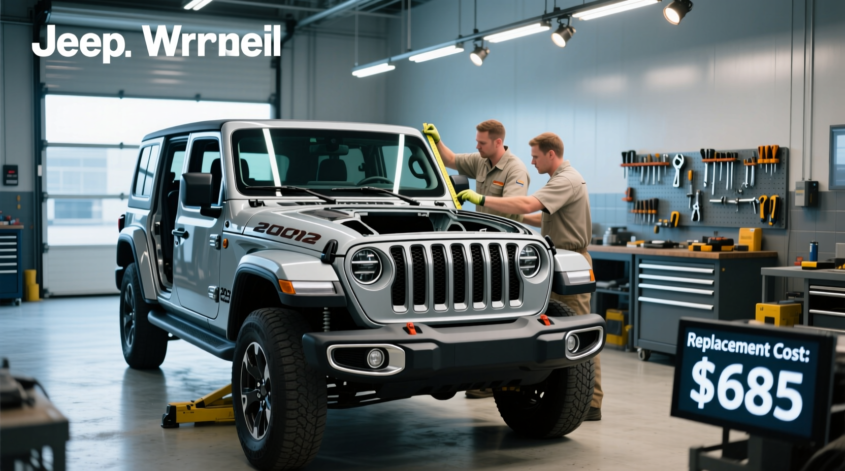 How Much Does a Jeep Wrangler Windshield Replacement Cost?