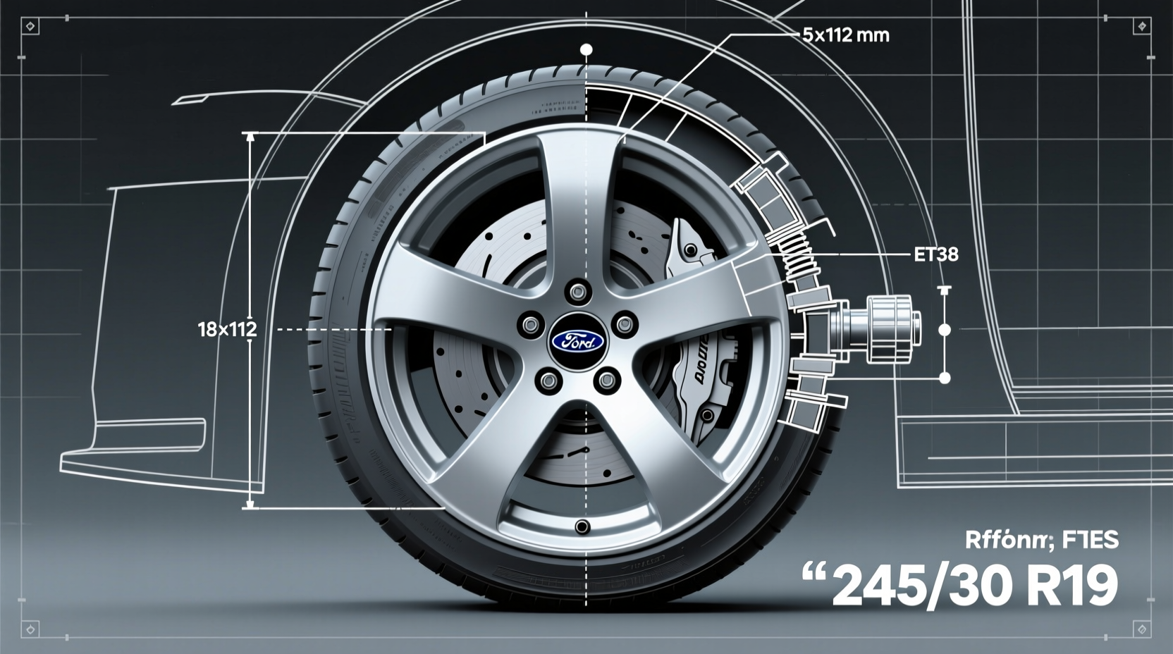 mk3 focus rs wheel fitment