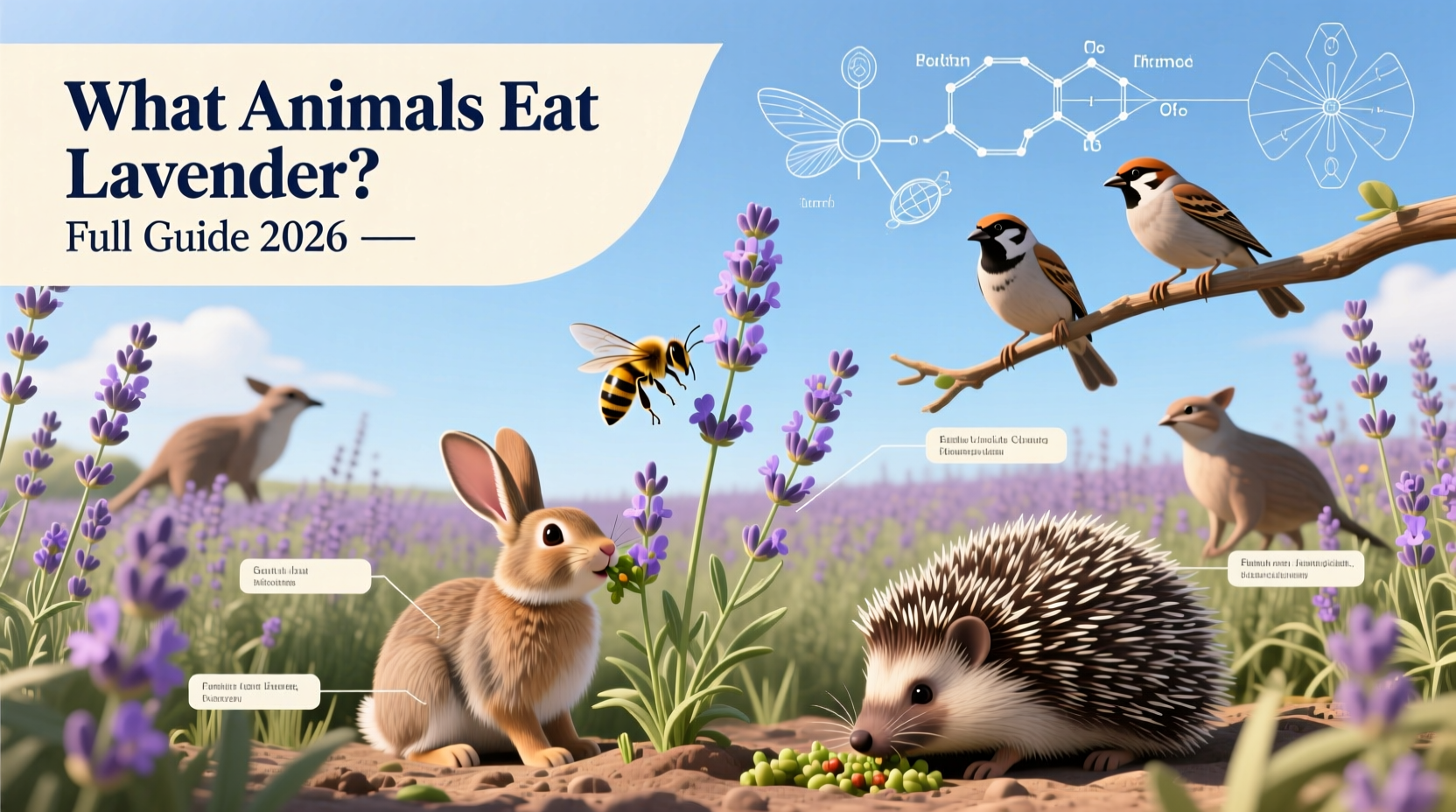 What Animals Eat Lavender? Full Guide 2026
