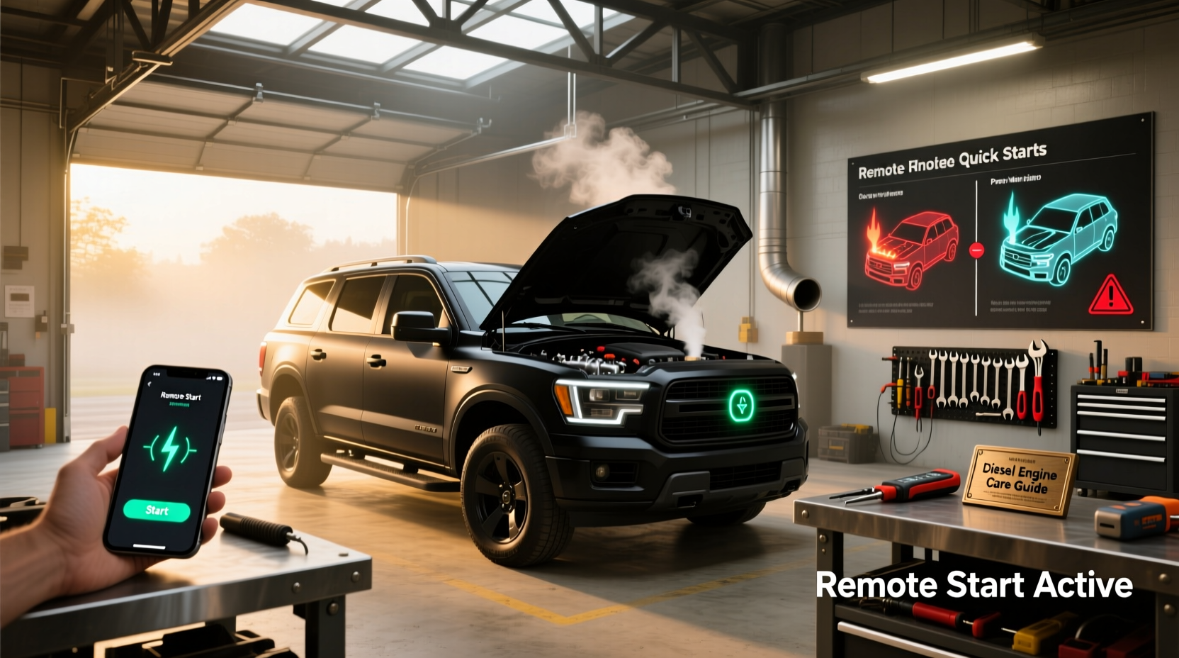 diesel engine remote start,Can quick start damage a diesel engine? buying guide