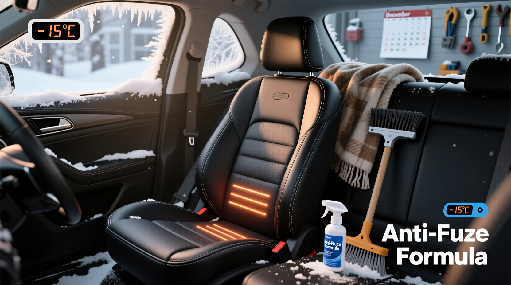 fixed bucket seat winter maintenance