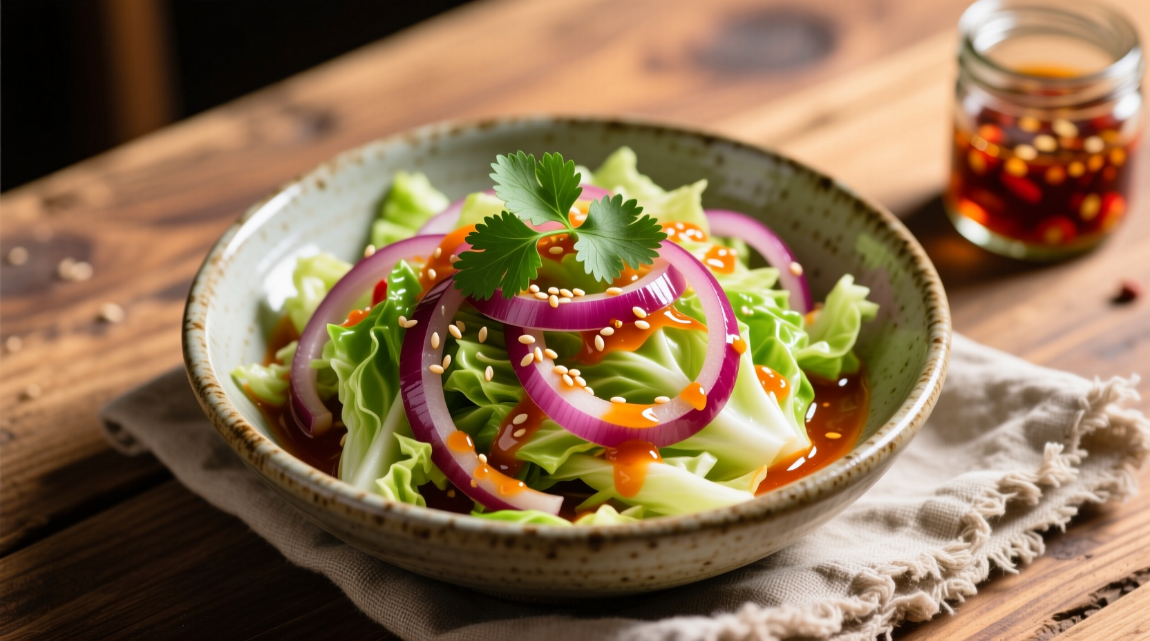 spicy cabbage red onion slaw recipe