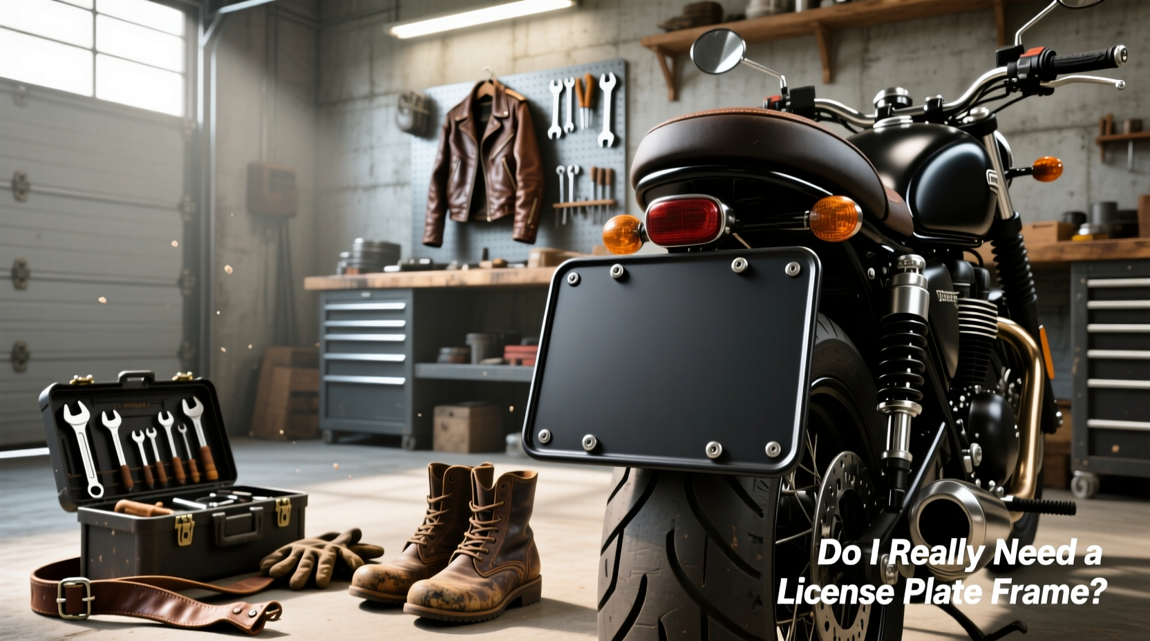 How to Choose a Motorcycle Number Plate Frame: Do I Really Need One?