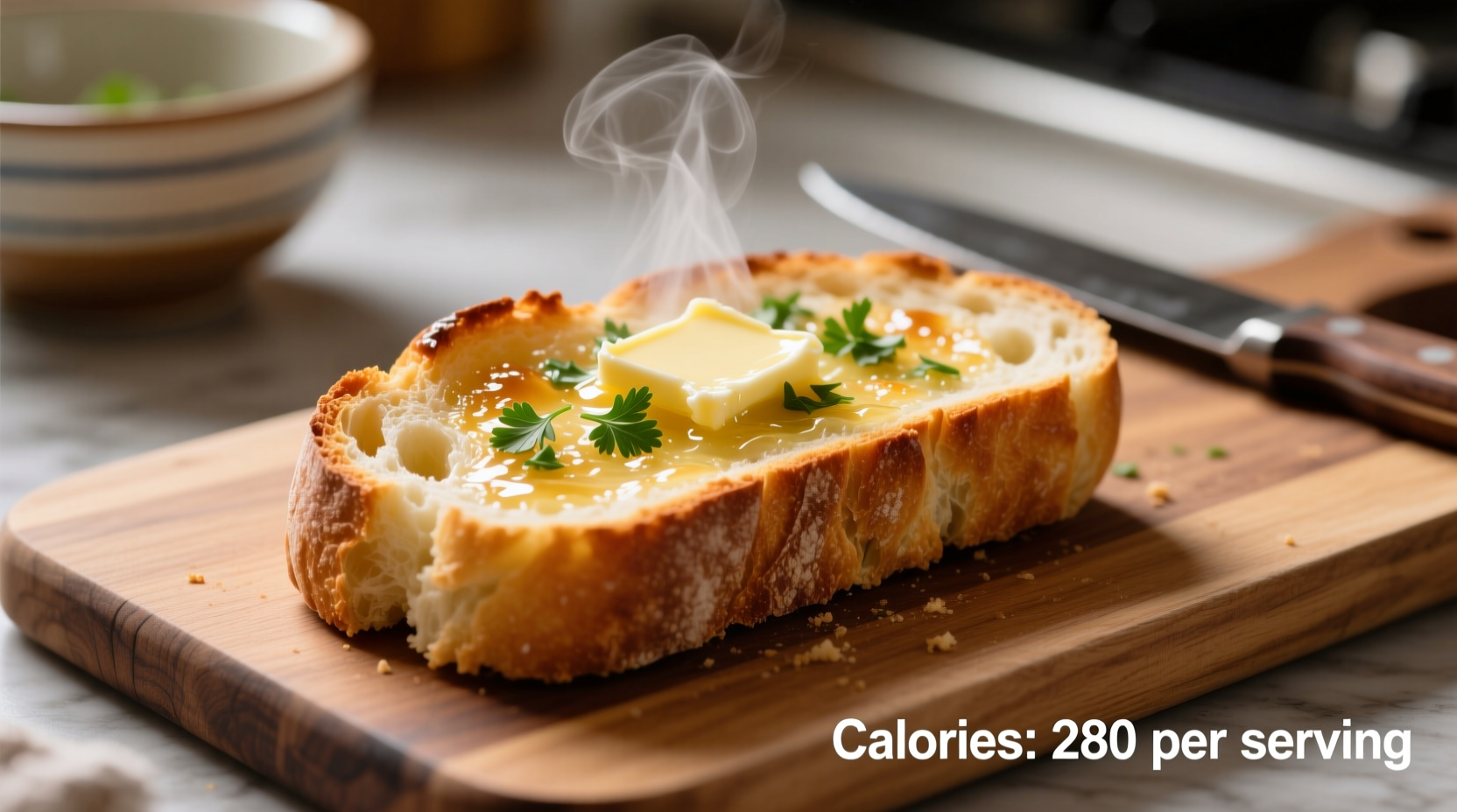 Garlic Bread Calories: Exact Counts by Type and Serving Size