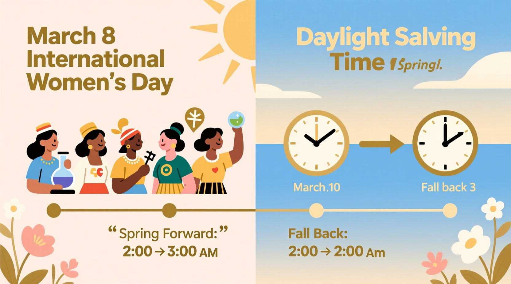 womens day daylight savings
