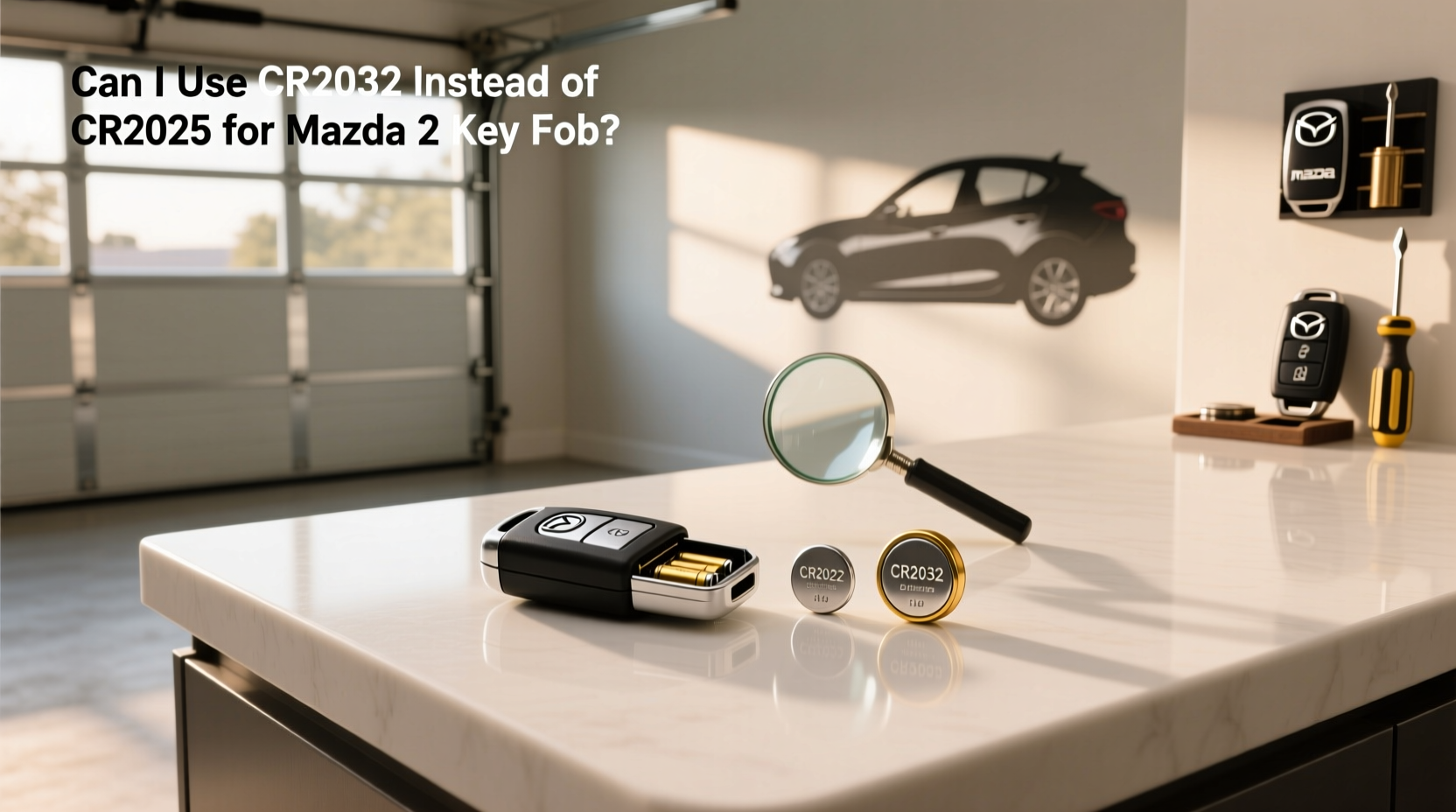 Can I Use CR2032 Instead of CR2025 in Mazda 2 Key Fob? Buying Guide