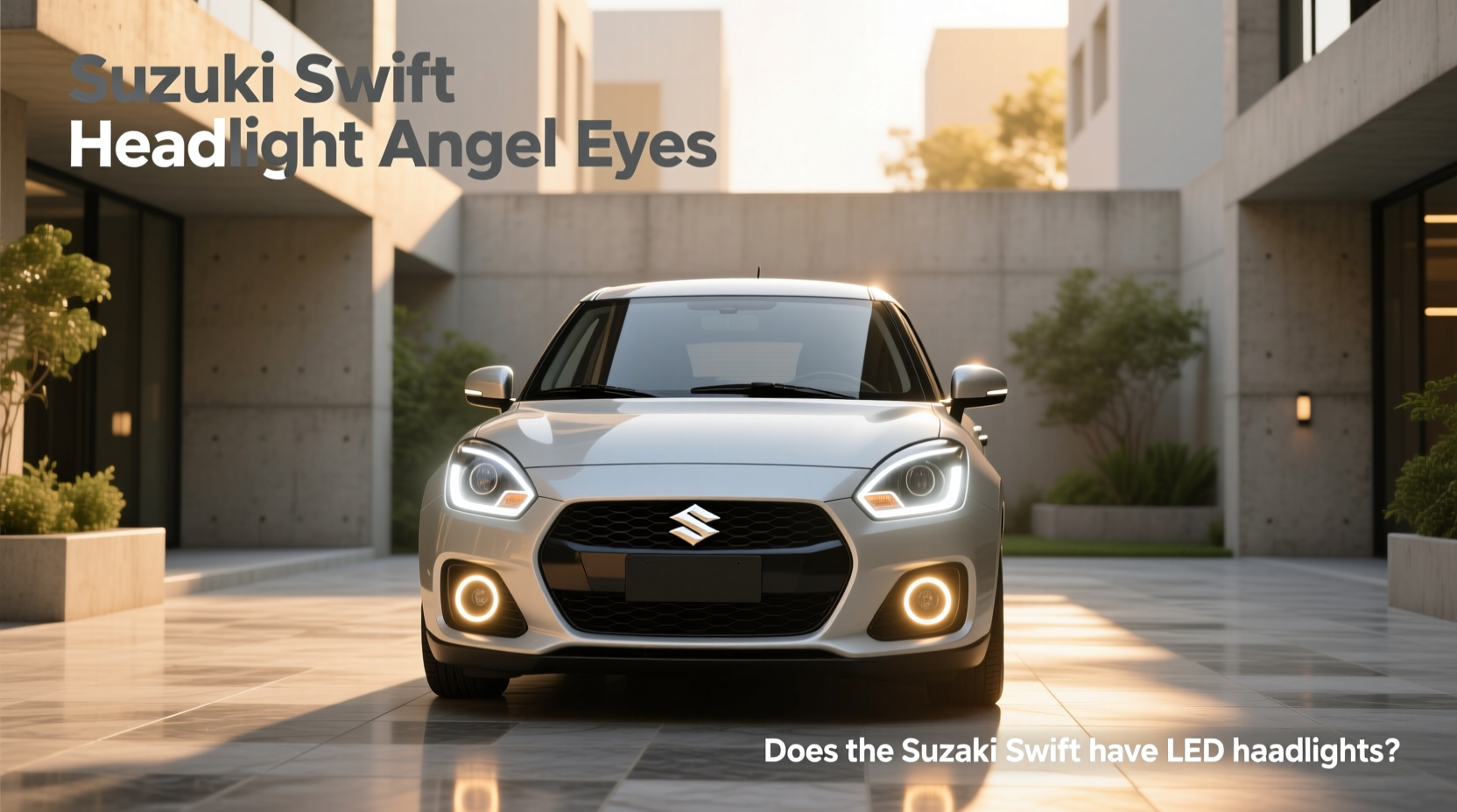 How to Choose Suzuki Swift Headlight Angel Eyes & LED Upgrades
