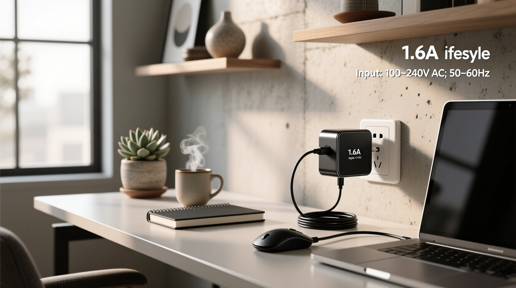 1.6a power adapter guide input 100–240v 50/60hz explained
