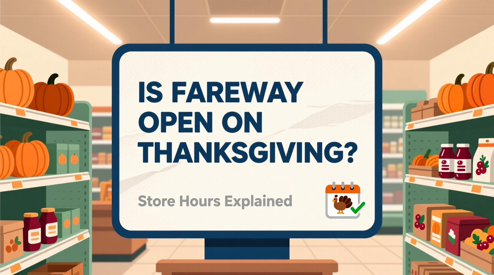 is fareway open on thanksgiving