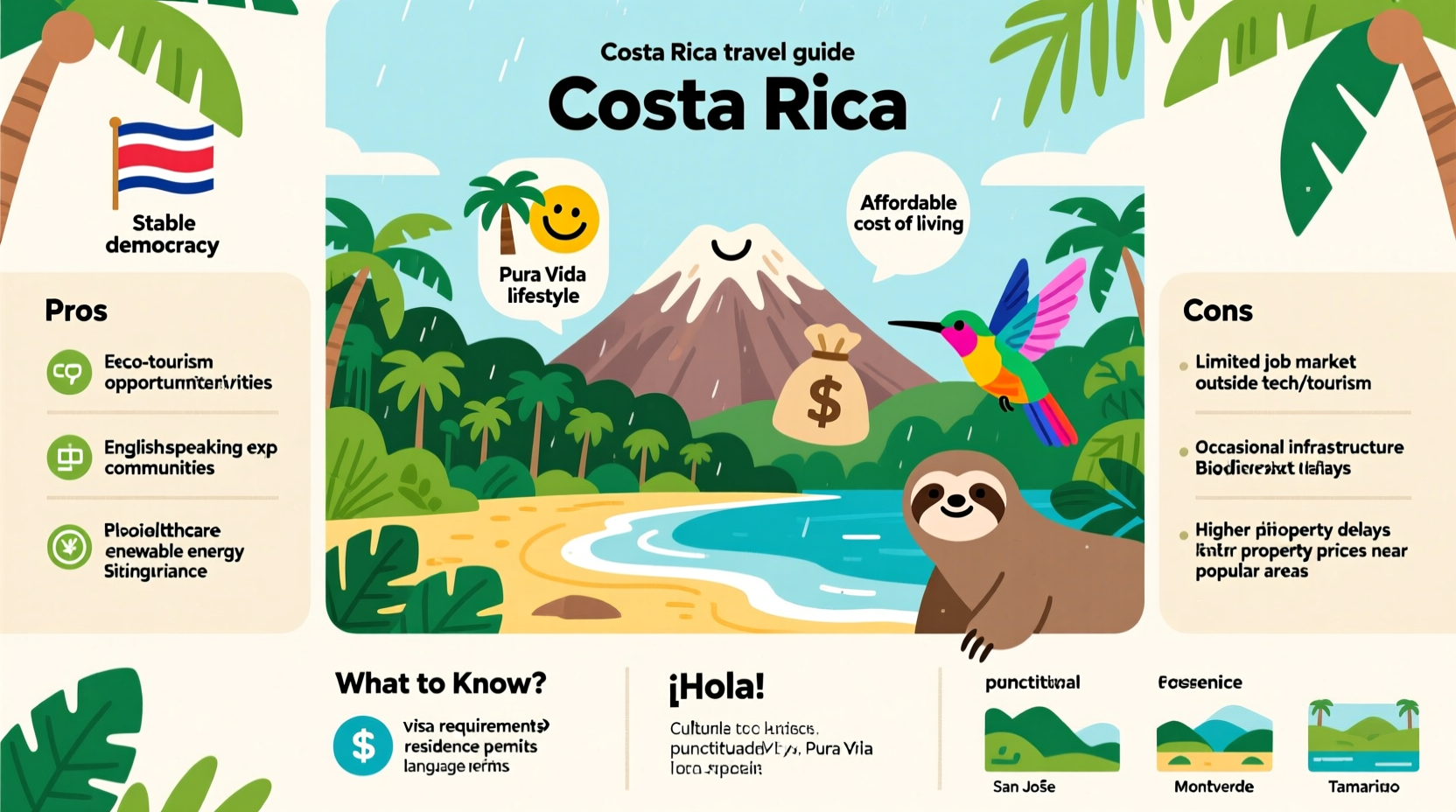 why move to costa rica reasons pros cons and what to know