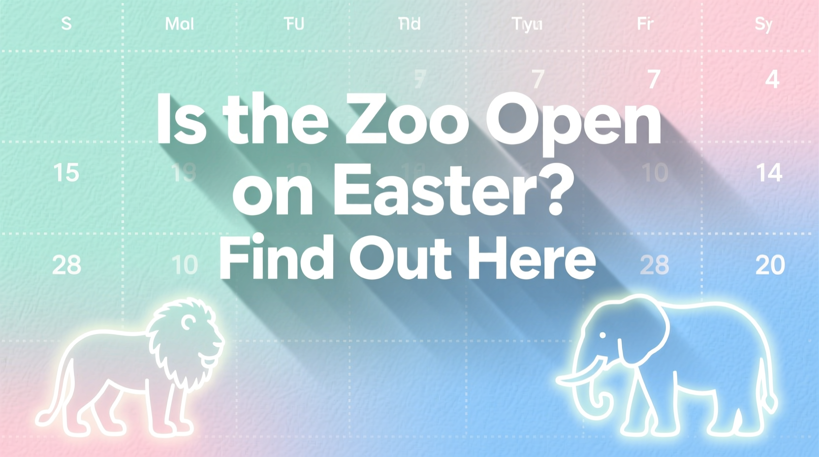 is zoo open on easter