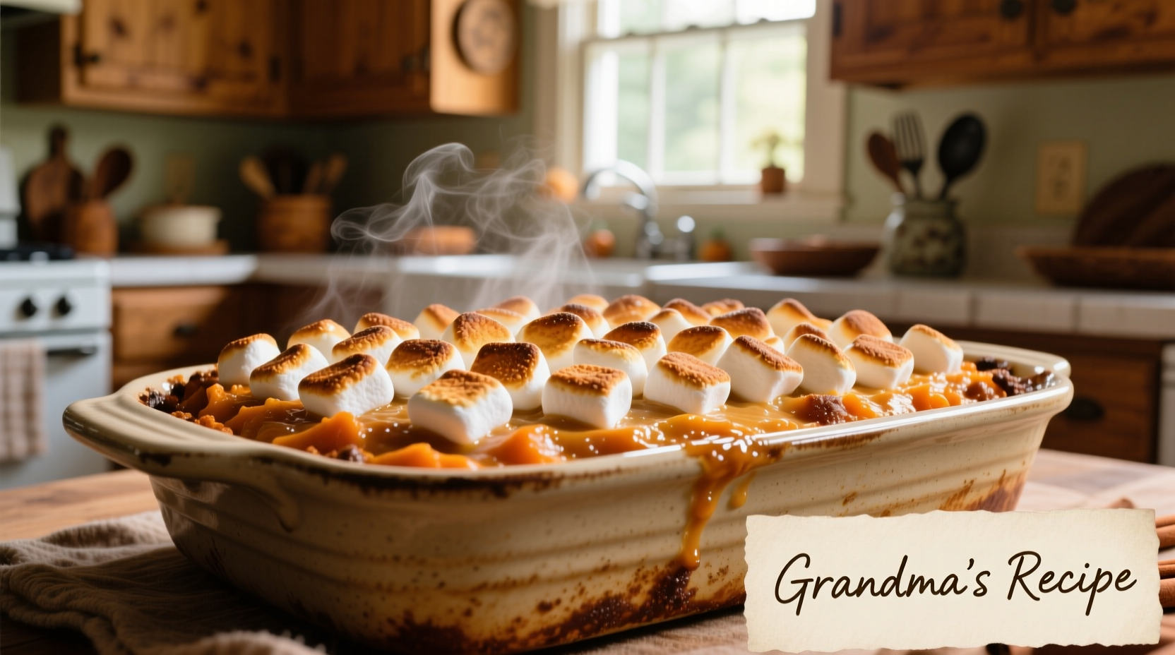 Sweet Potato Marshmallow Casserole: Recipe & History