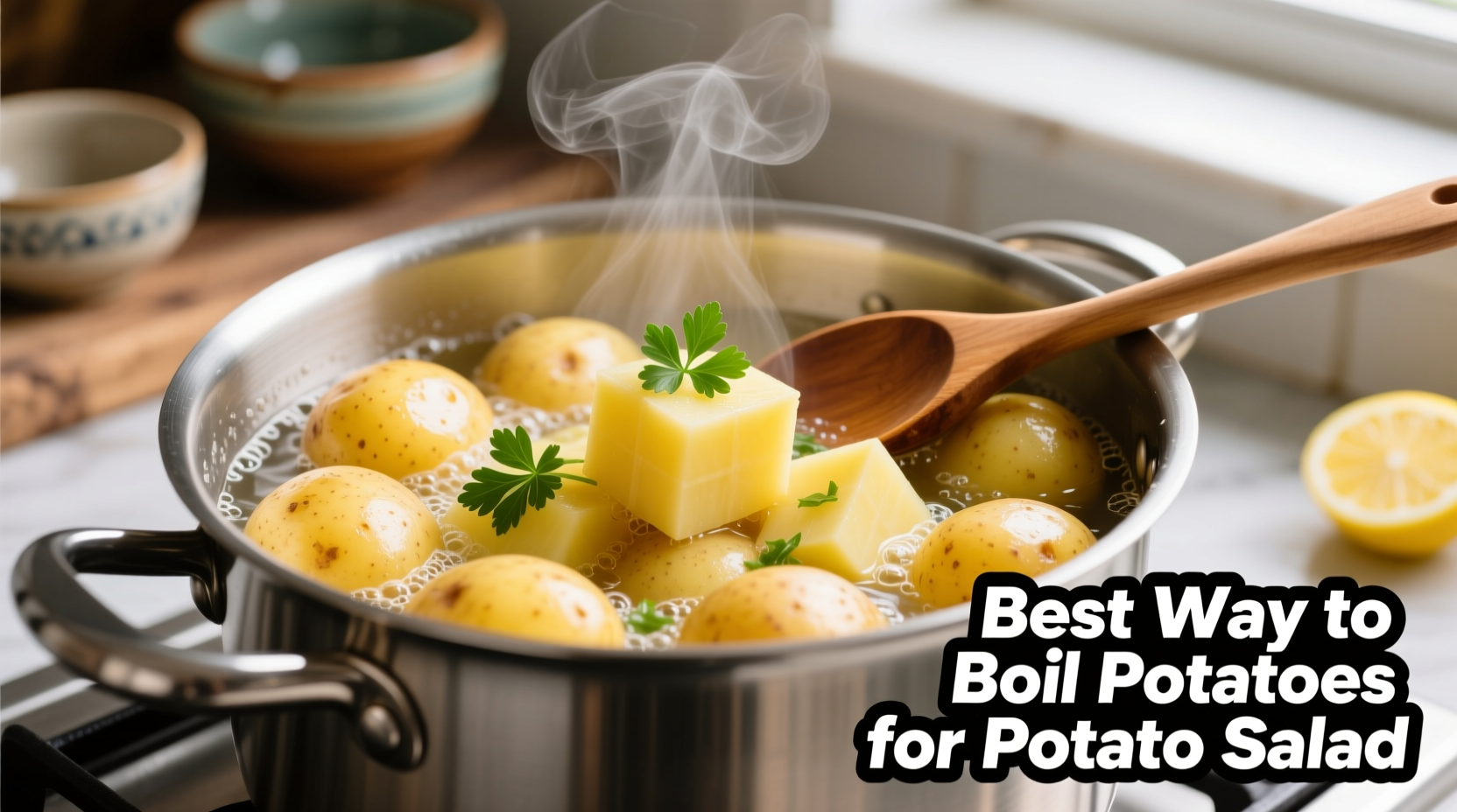 best way to boil potatoes for potato salad