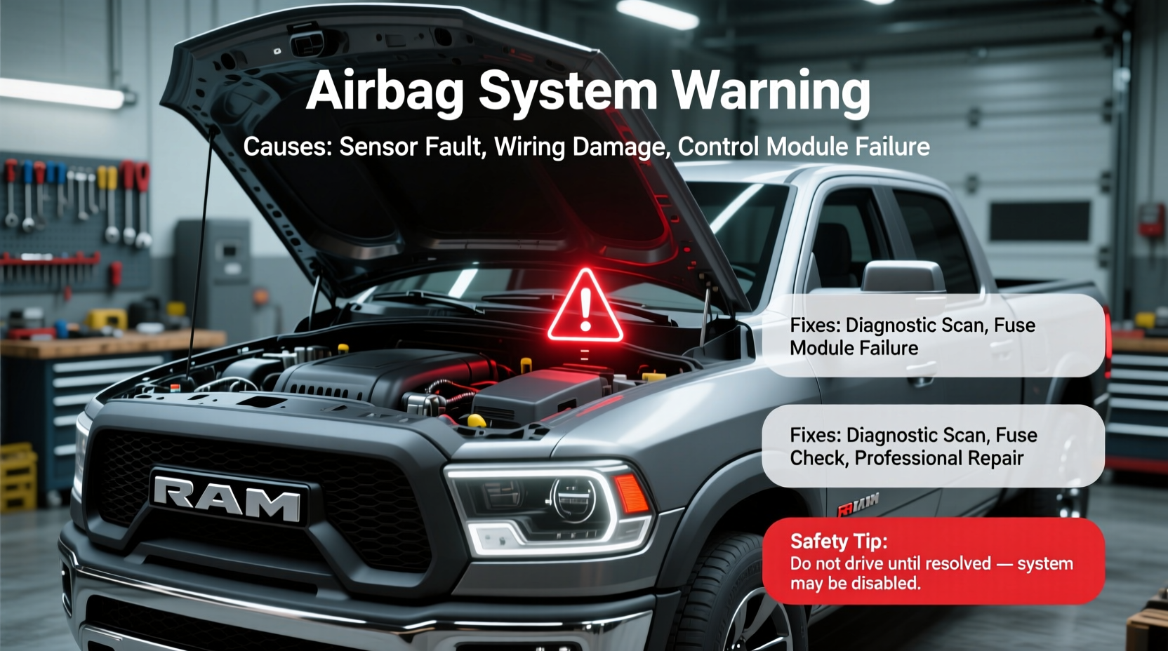 ram 1500 carbon airbag warning