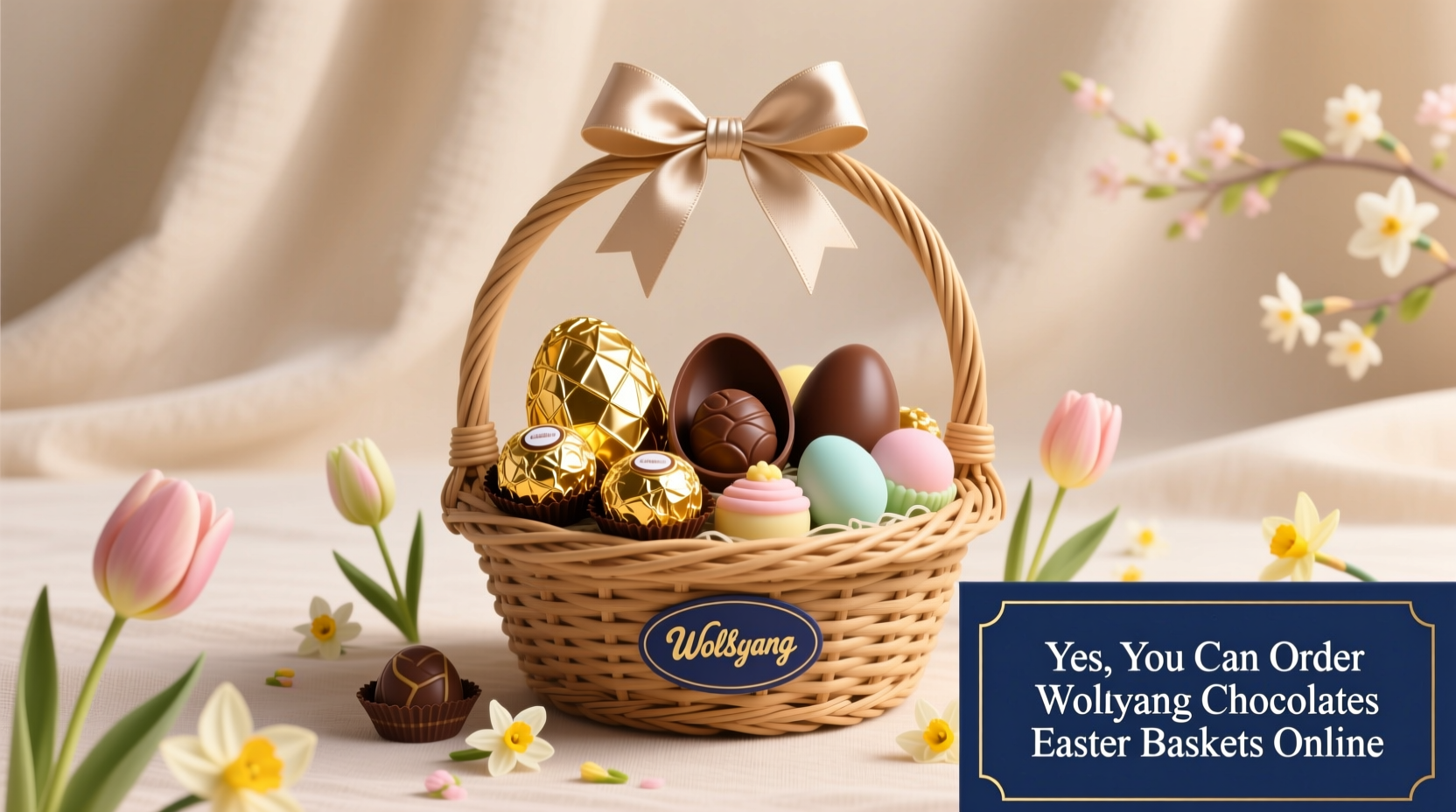 can i order wolfgang chocolates easter basket online