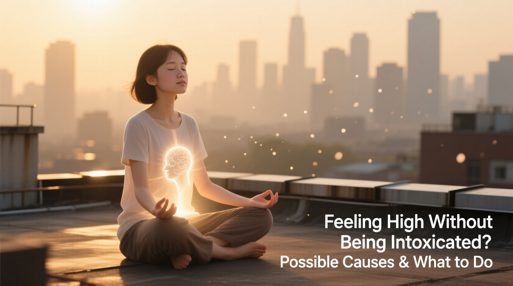 feeling high when not intoxicated possible causes what to do