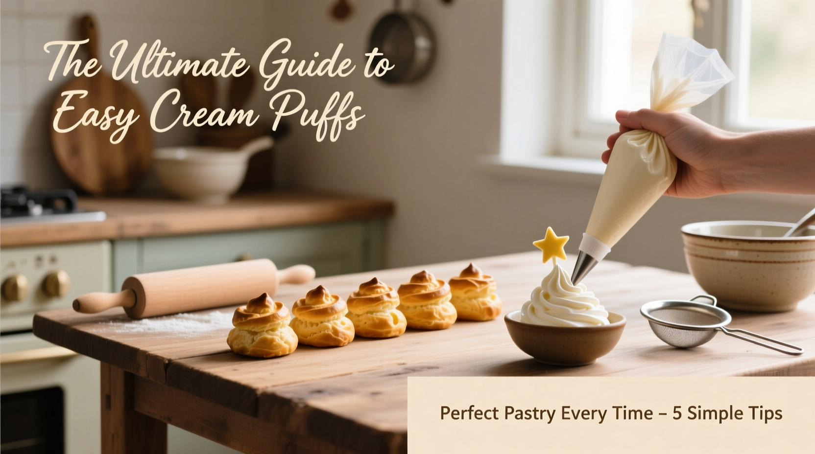 the ultimate guide to making easy cream puffs at home tips for perfect pastry every time
