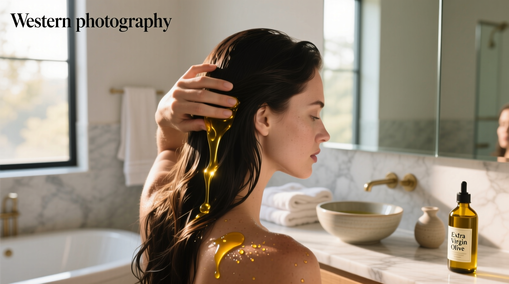 olive oil for scalp care