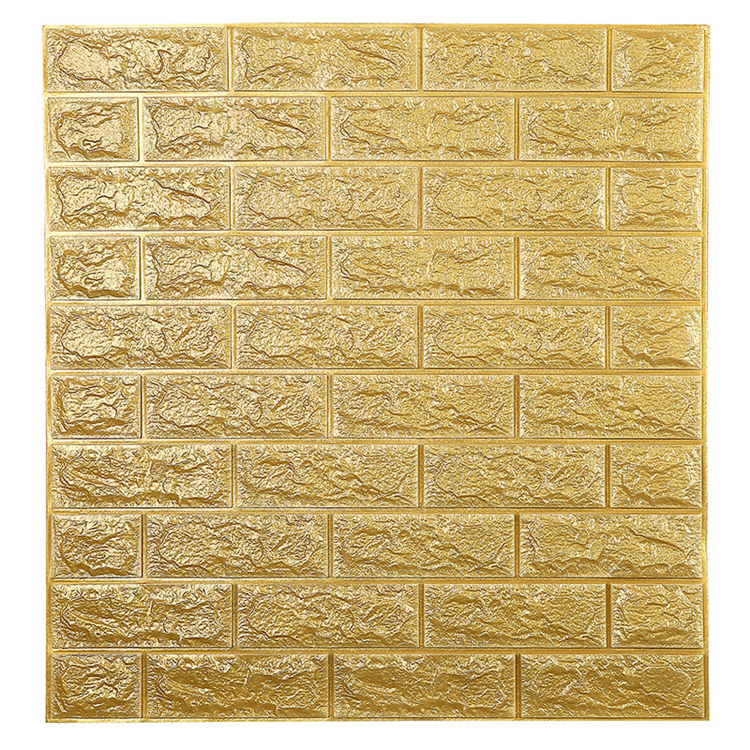 Waterproof DIY Art Decor Interior PE Foam Wallpaper 3D Wallpaper Brick 77cm