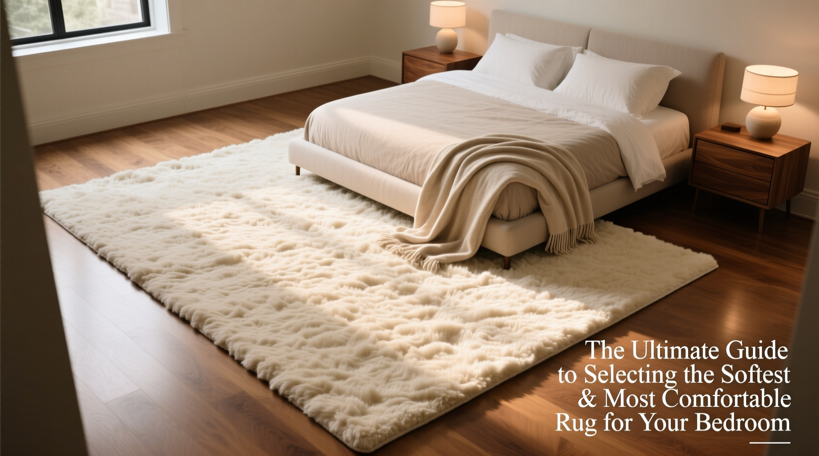 the ultimate guide to selecting the softest and most comfortable rug for your bedroom