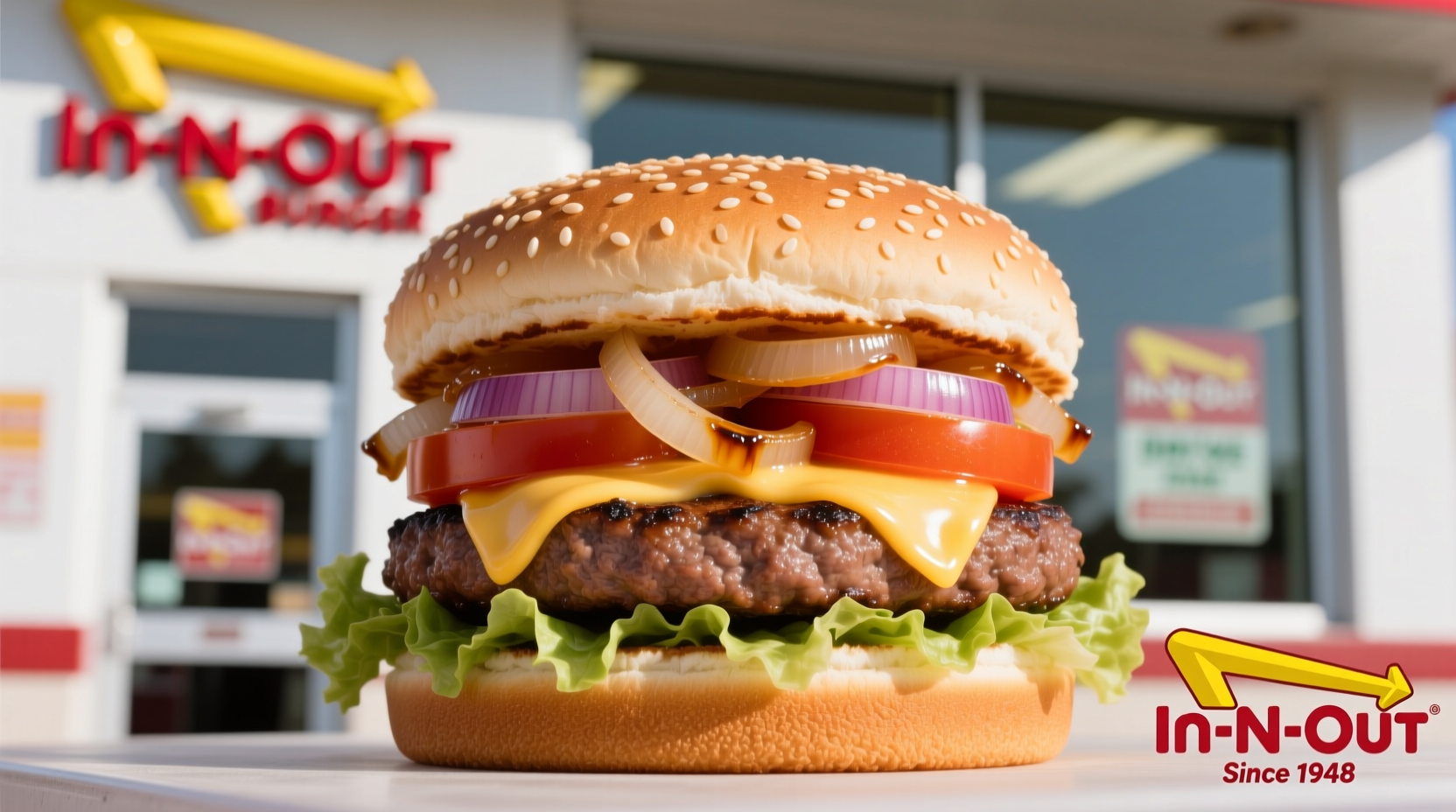 in n out onion burger