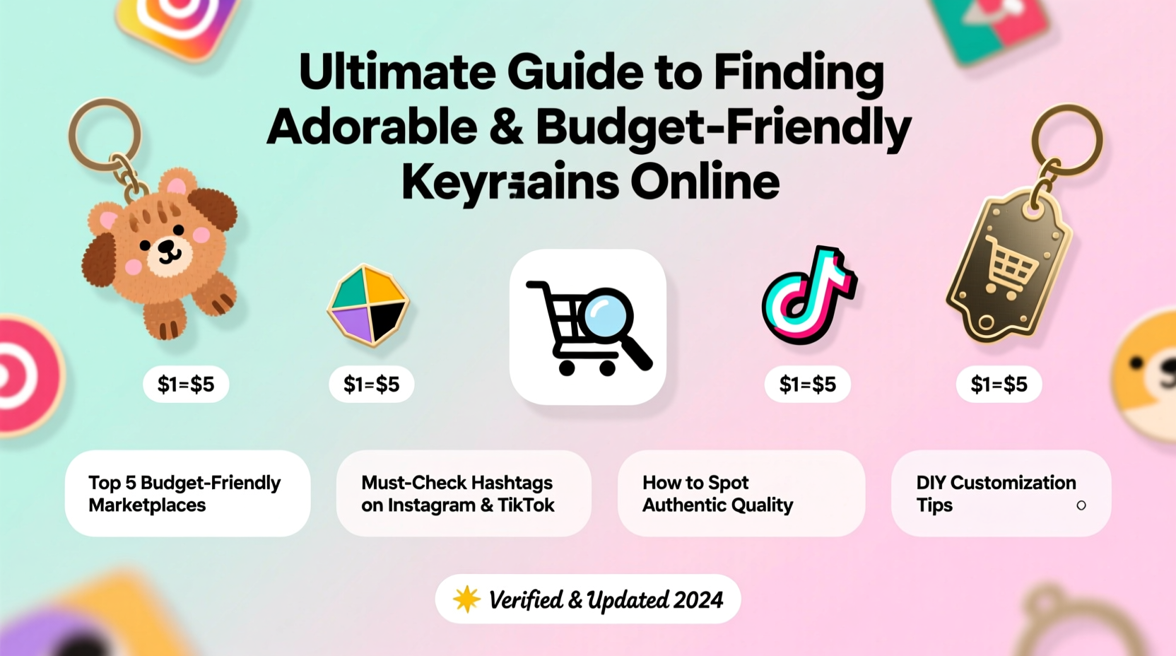 ultimate guide to finding adorable and budget friendly keychains online