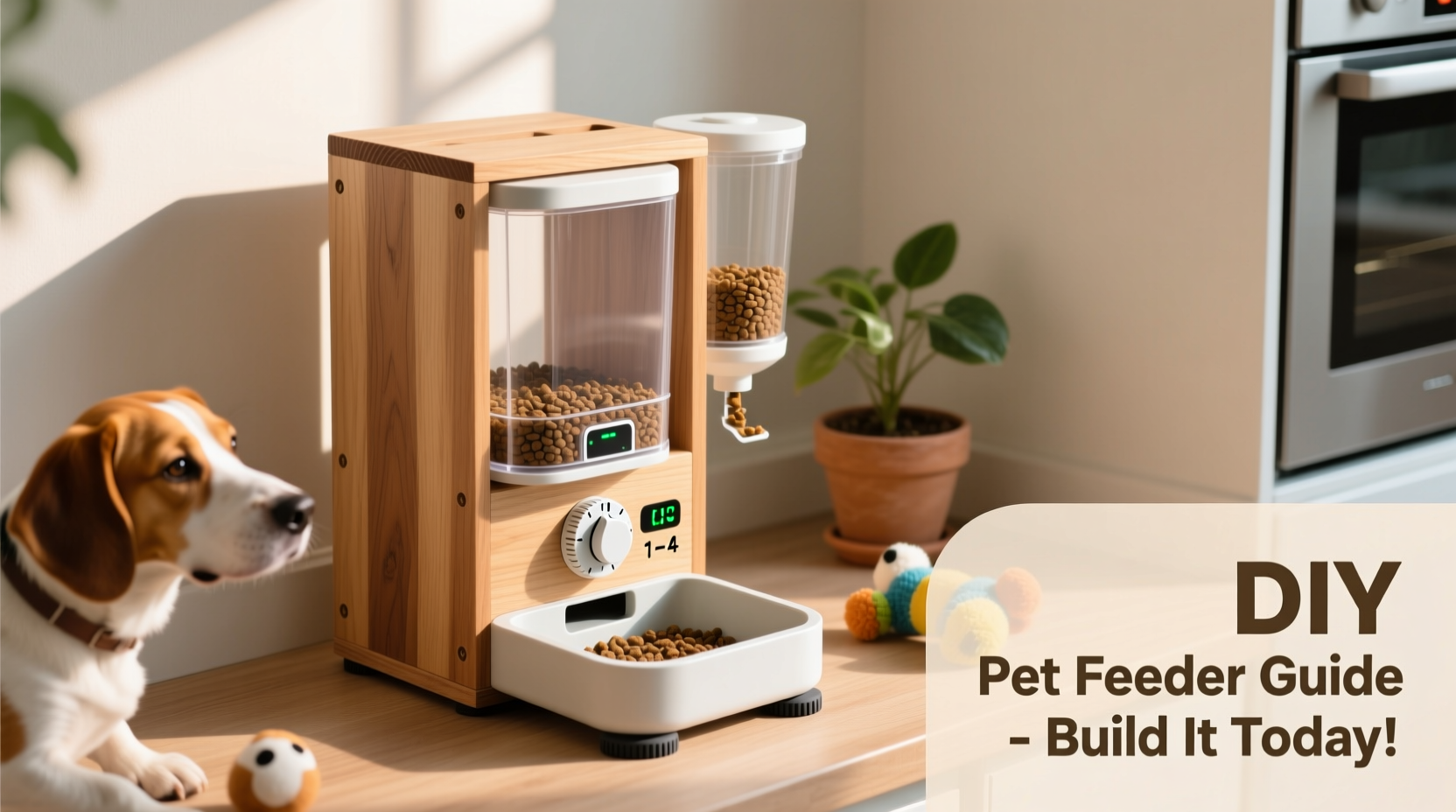 creative diy guide how to build a custom dog self feeder for your pets needs