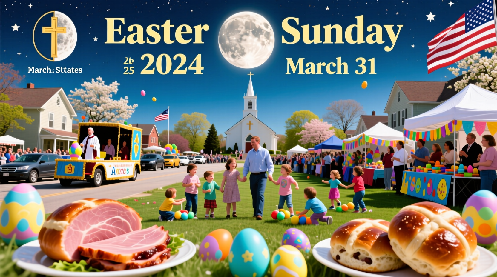 when is easter celebrated in the united states