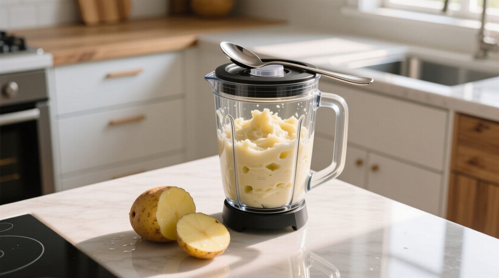 how to make mashed potatoes in a blender