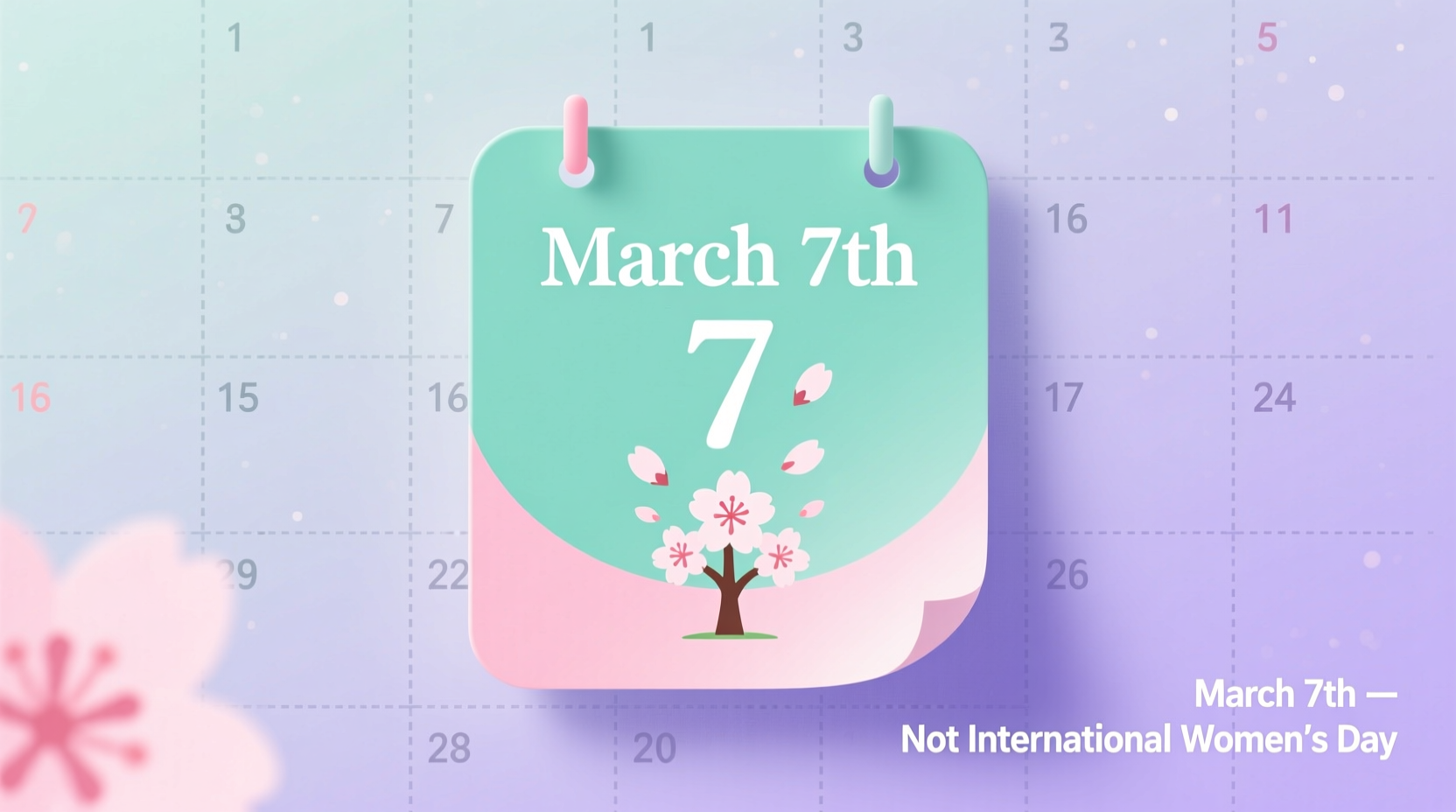 what holiday is march 7th