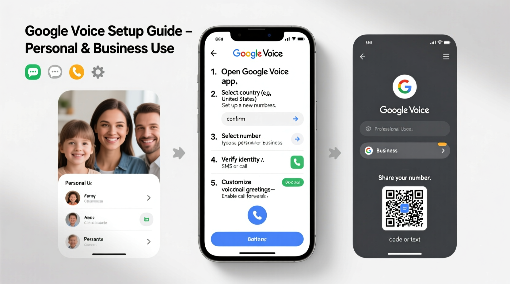 a step by step guide to setting up your google voice number for personal and business use