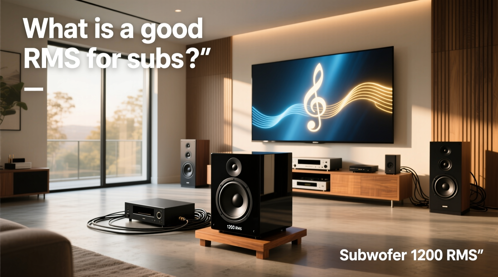 subwoofer 1200 rms,What is a good RMS for subs? buying guide
