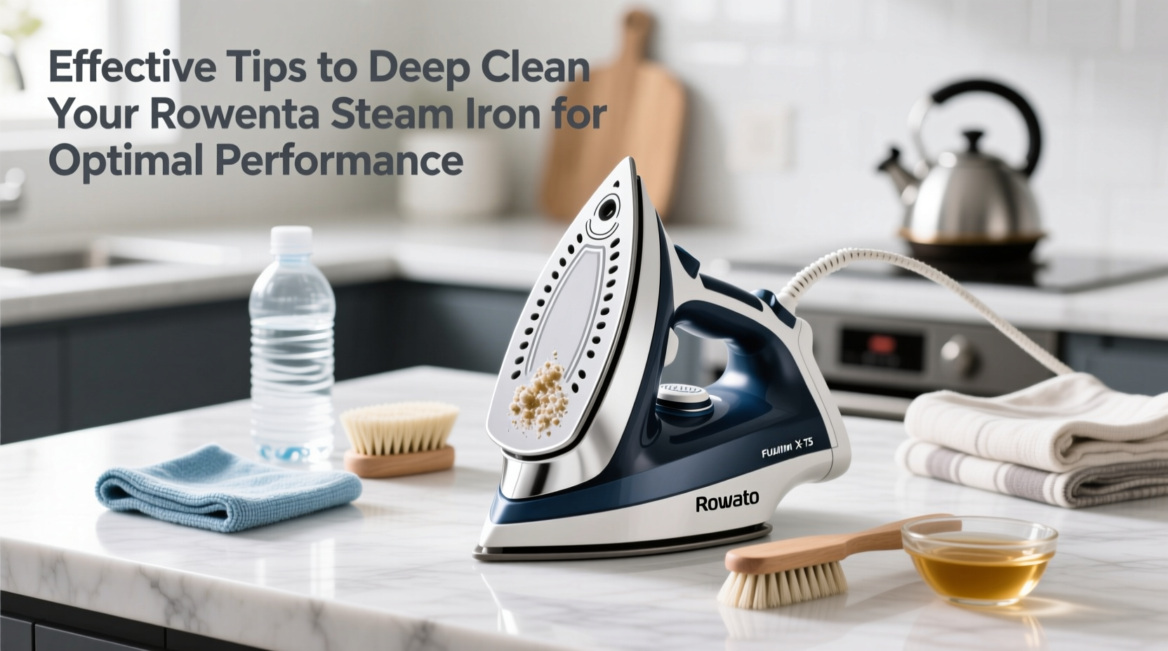 effective tips to deep clean your rowenta steam iron for optimal performance
