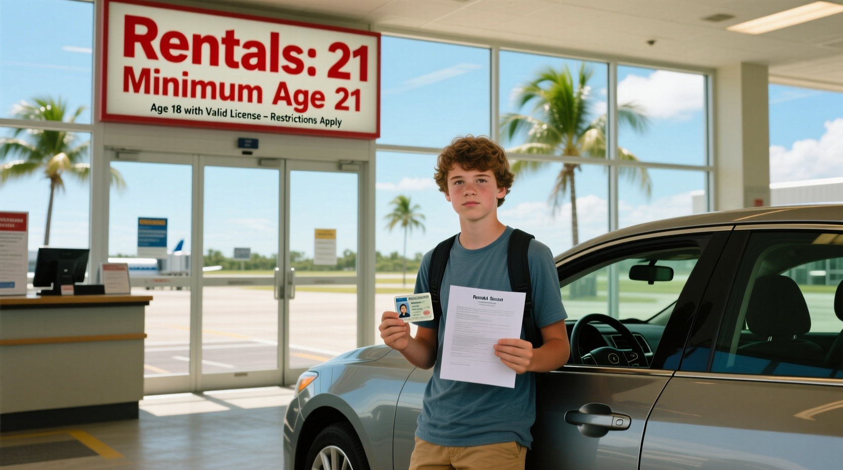 can you rent a car in florida at 18