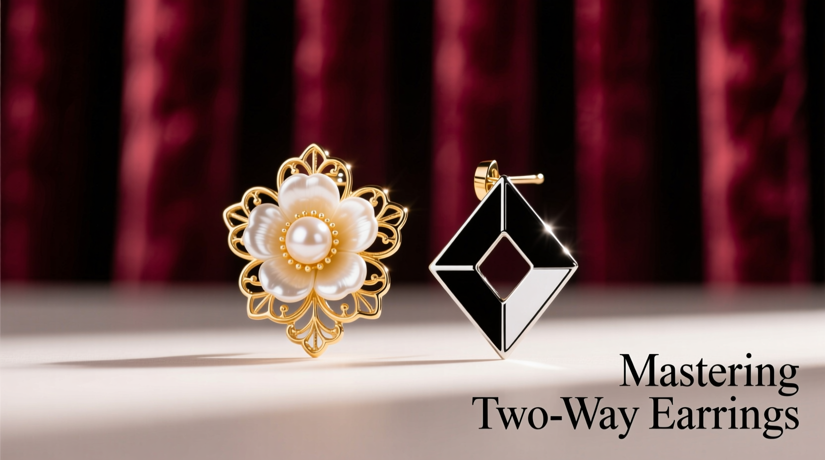 mastering two way camellia earrings versatile styling tips for every occasion