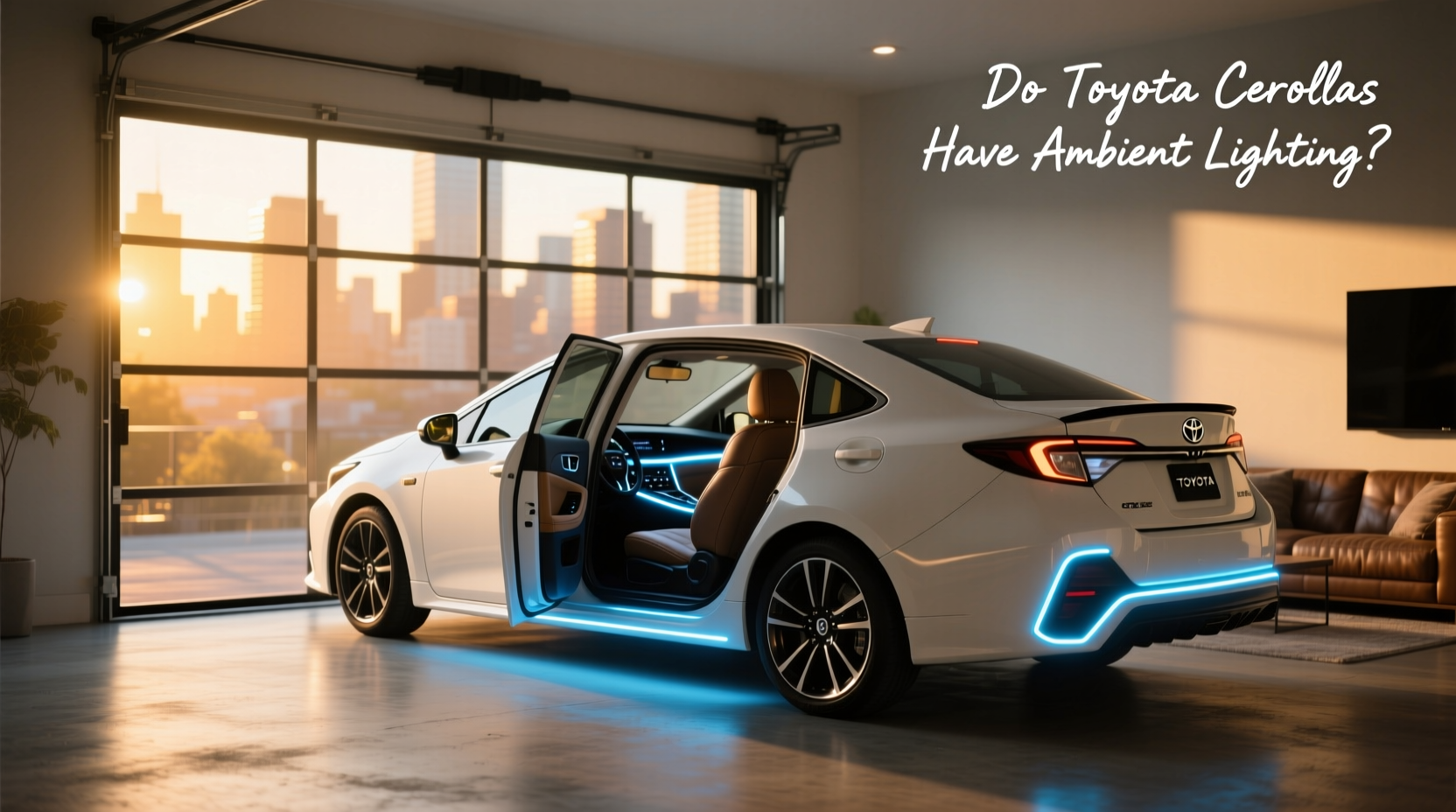 Toyota Corolla Ambient Lighting Guide