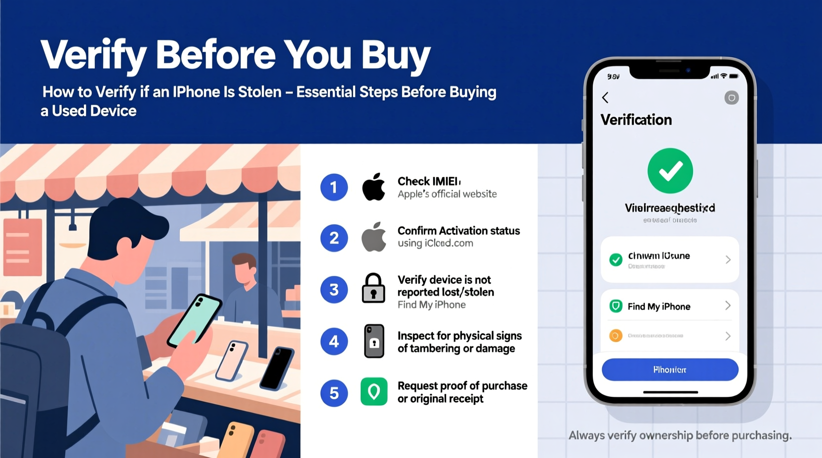 how to verify if an iphone is stolen essential steps before buying a used device
